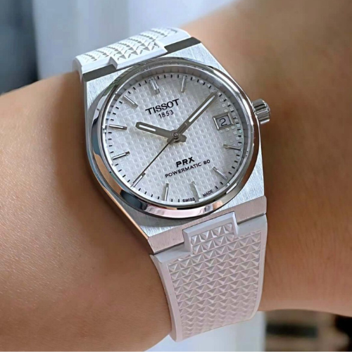 Luxury Watch PRX White 40mm (Refurbished)