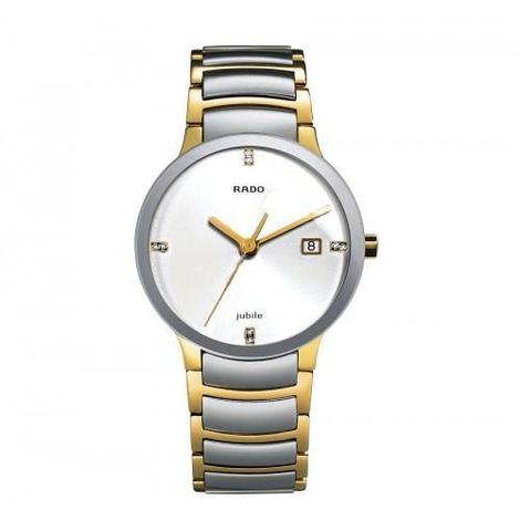 Royal Watch Centrix Gold Silver White Dial 1455 Men(Refurbished)