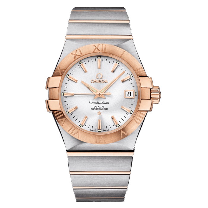 Luxury Watch Constellation Chronometer Co-Axial 35mm Quartz Men(Refurbished)