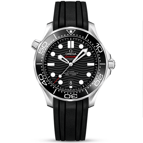 Designer Watch Seamaster Black Dial Strap Watch(Refurbished)