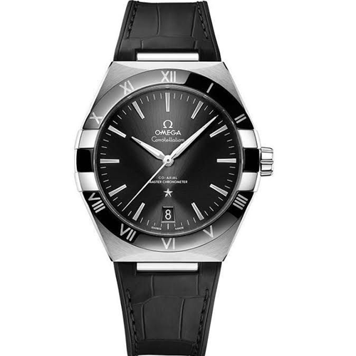 Luxury watch constellation co axial master chronometer 41 mm black(Refurbished)